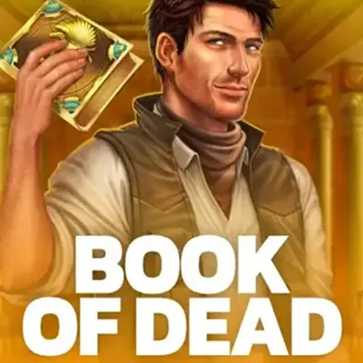 Book of Dead — slot game tile in the RichRoyal Casino lobby