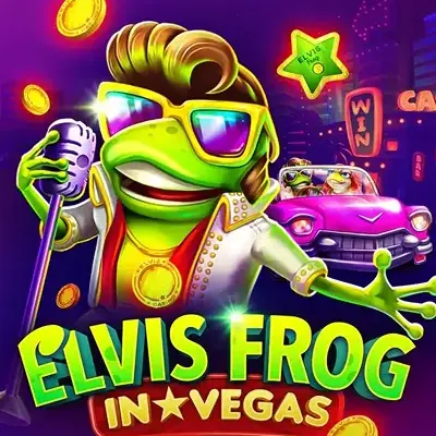 Elvis Frog in Vegas — slot game tile in the RichRoyal Casino lobby