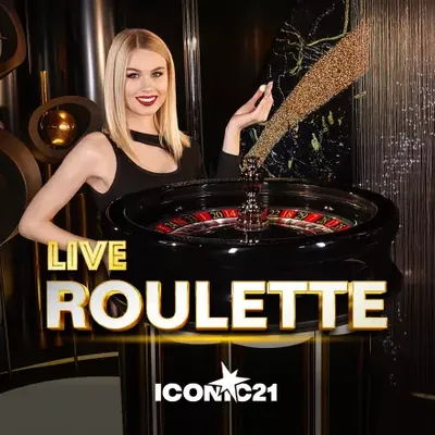 Live Roulette — live roulette table tile in the RichRoyal Casino lobby
