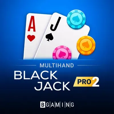 Multihand Blackjack Pro 2 — live blackjack table tile in the RichRoyal Casino lobby