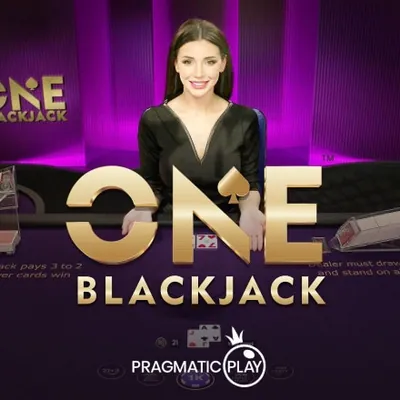 ONE Blackjack — live blackjack table tile in the RichRoyal Casino lobby