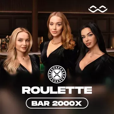 Roulette Bar 2000x — live roulette table tile in the RichRoyal Casino lobby